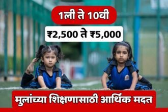 Financial assistance for education of children of construction workers Maharashtra