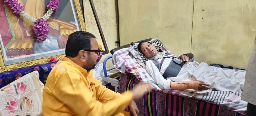 Prataprao Jadhav, Buldhana News, Accident News, Maharashtra News, Hospital Visit,