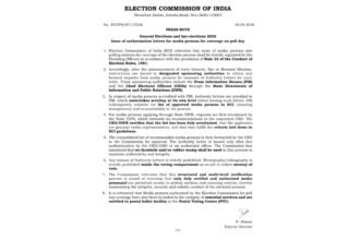 Media Rules Election Commission India 2026