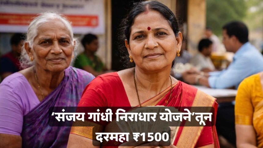 Sanjay Gandhi Niradhar Yojana 1500 Monthly Benefit Maharashtra